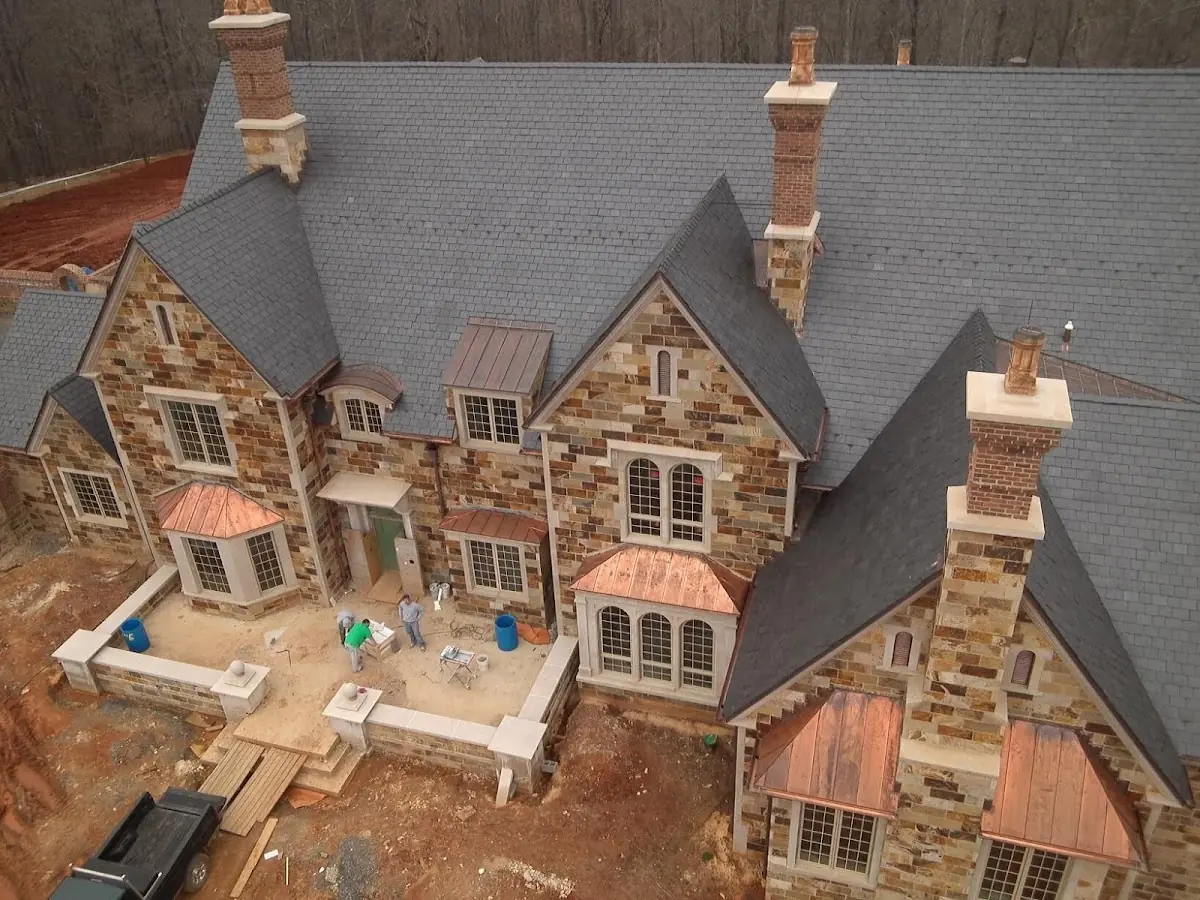 Craftsman Roofing Slate Roof Repair project in Gettysburg